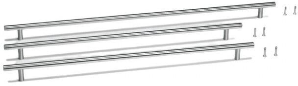 Liebherr 9900279 3pc Stainless Handles 3/4 inch for HC(B)S