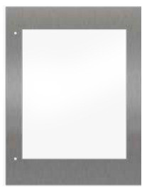 Liebherr 9904930 Frame Door for UW, UBC Right Hinge (Stainless Steel)