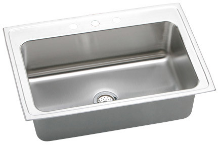 Full spray sides and bottom; Installation Hardware for 3/4" Thick Countertop, Drop-In Mount, 3 Hole