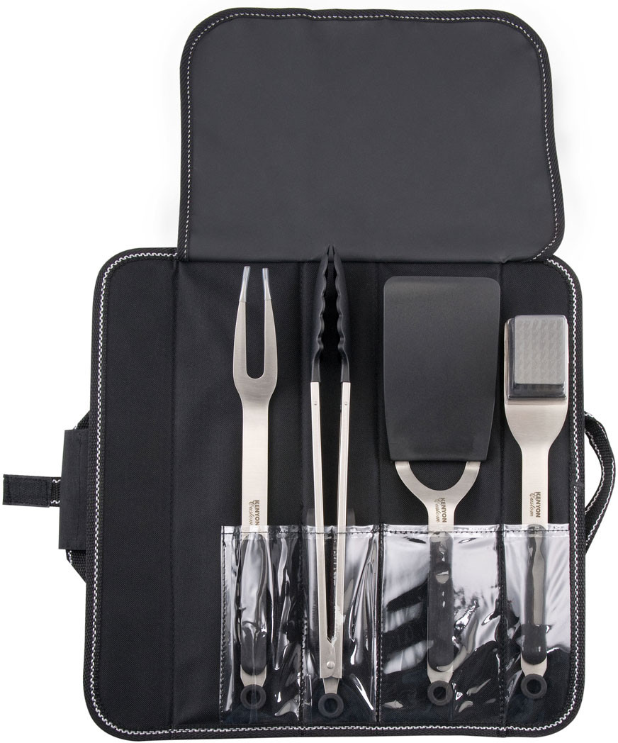 Kenyon A70011 4-Piece Grill Utensils