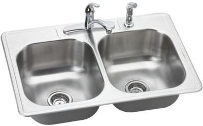 Elkay Dayton Elite Collection Drop-In Stainless Steel Sink DSE233224DF