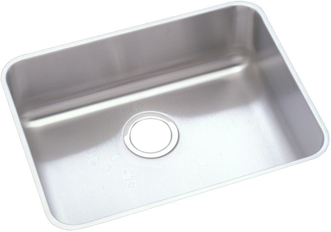 Elkay Lustertone Classic Stainless Steel 23-1/2" x 18-1/4" x 10", Single Bowl Undermount Sink