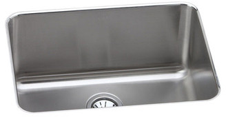 ELUH231712 18 Gauge Stainless Steel 25 x 18.75 x 12 in. Single Bowl Undermount Kitchen Sink