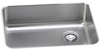 ELUH2317R Gourmet Undermount 8 in. Single Bowl Kitchen Sink with Right Drain