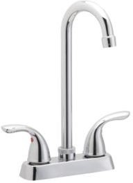 Single Lever Kitchen Faucet,Plate, Lever Handle, 2 Hole Residential / Commercial