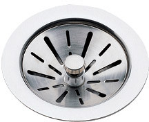 3-1/2" Drain Fitting Type 304 Stainless Steel Body Strainer Basket and Tailpiece