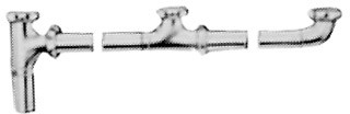 Elkay Brass Kitchen Sink Drain LK76 Chrome