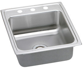 Elkay Lustertone Collection Drop-In Stainless Steel Sink LR20223
