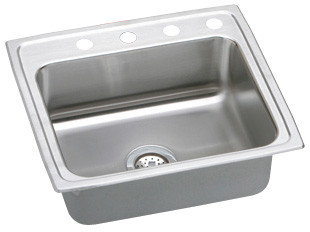 Elkay Pacemaker Collection Drop-In Stainless Steel Sink PSR25213