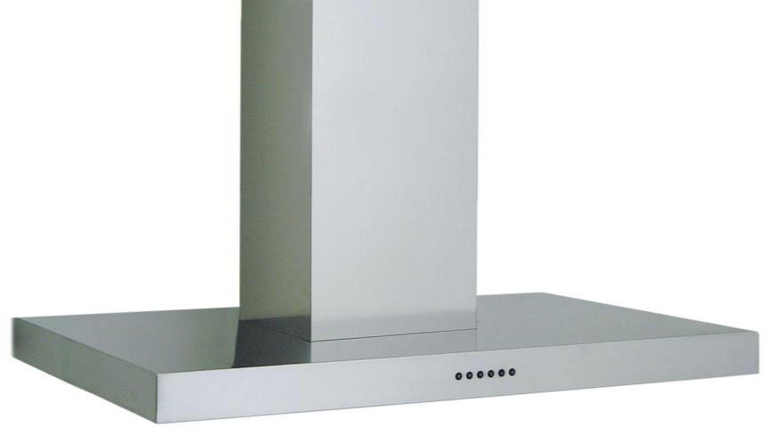 Sirius SIU536 36 inch Island Series Hood with 600 CFM, Anodized Aluminum Mesh Filter and LED Lights in Stainless Steel (00912103601)