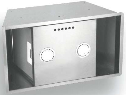 Sirius SU90020 20 inch Cabinet Insert Hood with 600 CFM, Delay Off, LED Lights and Aluminum Mesh Filter in Stainless Steel (00915214201)