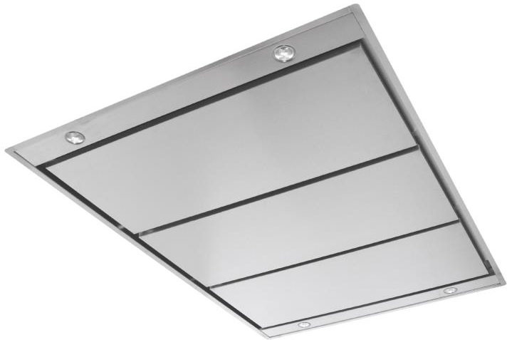 Sirius SUT950 60 inch Island Series Ceiling Hood with Remote Control, 4 Speeds, Delay Off Timer, LED Lights in Stainless Steel (Blower Sold Separately) (00915234601)