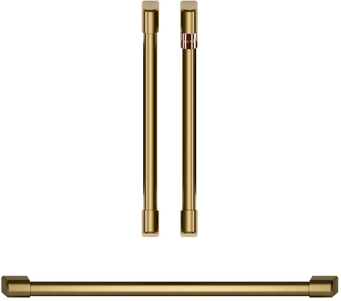 Cafe CXWDFHKPMCG Handle Kit for 30 inch French Door Wall Oven (Brushed Brass)