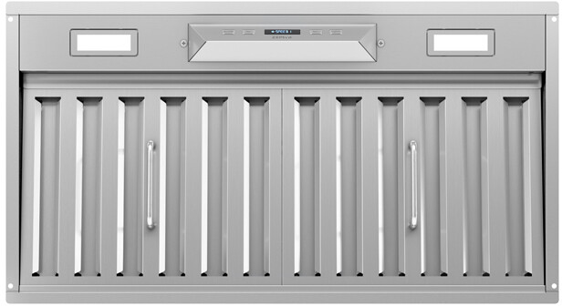 Zephyr AK8227AS 27 inch Tornado II Insert Hood with 600 CFM, Airflow Control Technology, LumiLight LED with TruHue, Pro Baffle Filters