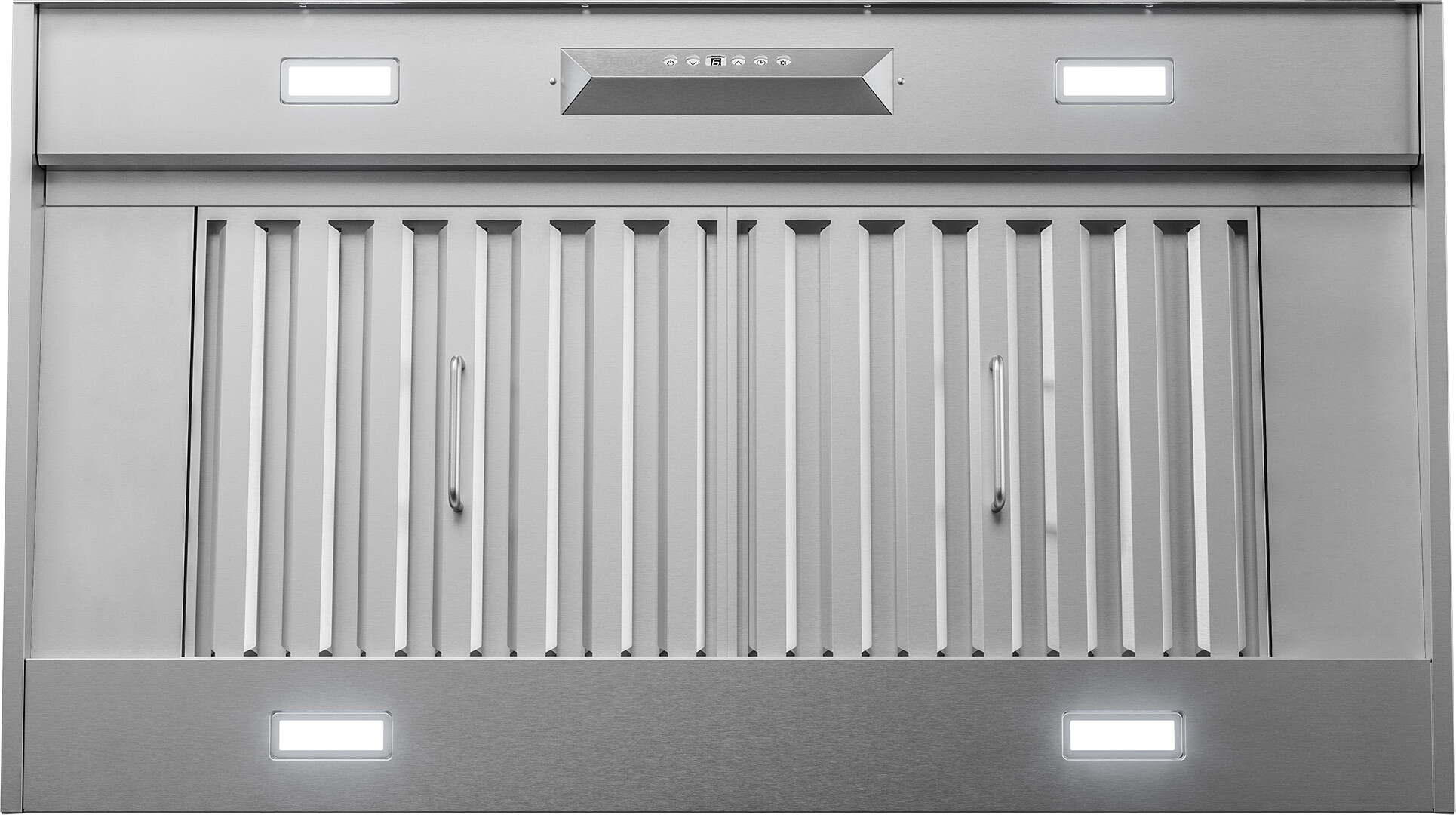 Zephyr AK9340BS 42 inch Monsoon II Range Hood Insert with 1200 CFM, ACT Technology, LumiLight LED Lighting and Auto Delay-Off, in Stainless Steel