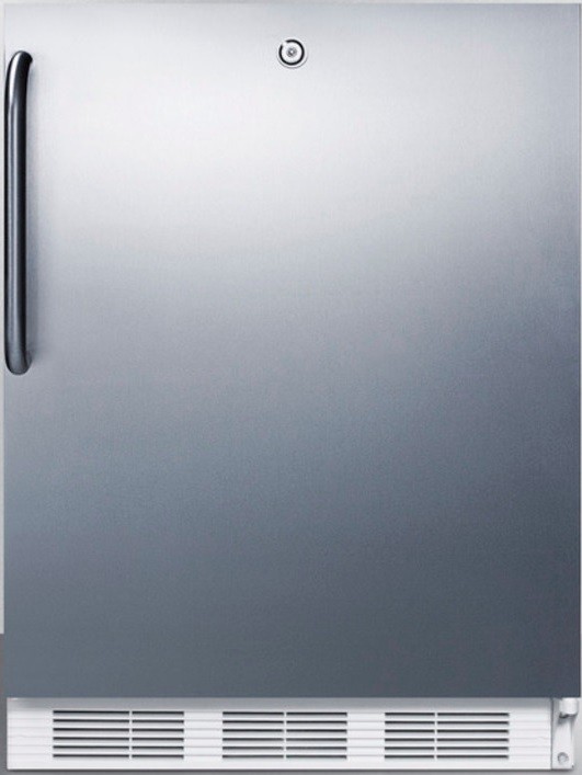 AccuCold 24 Inch 24" Built In Undercounter Counter Depth Compact All-Refrigerator CT66LWCSSADA | Fridge.com