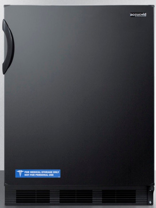 AccuCold 24 Inch 24" Undercounter Counter Depth Compact All-Refrigerator AL752BK | Fridge.com