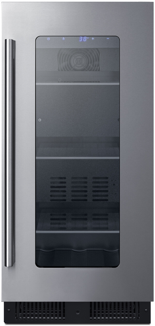 Summit Appliance Single Zone 14.75'' 23 Bottle Wine Refrigerator with Reversible Door | Fridge.com