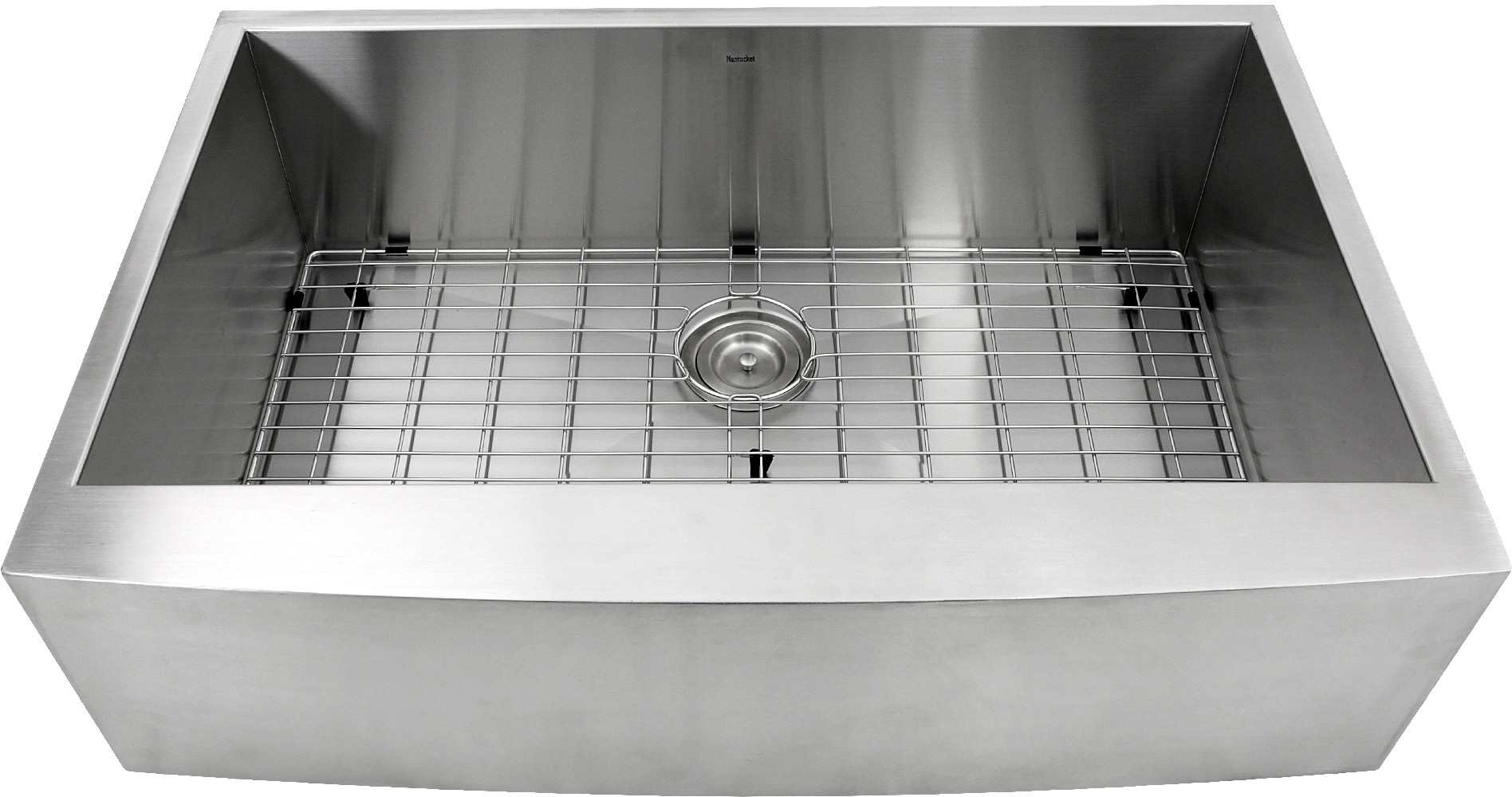 Apron332010-16 33 Inch Pro Series Single Bowl Farmhouse Apron Front Stainless Steel Kitchen Sink