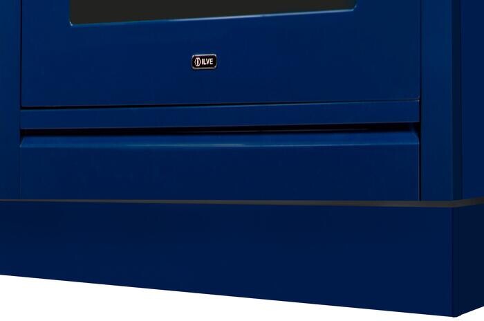 ILVE APZ76140BL 30 inch Nostalgie/Professional Plus Toe Kick (5 1/2 inch h.) (Midnight Blue)