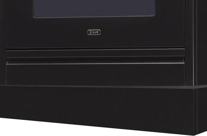 ILVE APZ76140N 30 inch Nostalgie/Professional Plus Toe Kick (5 1/2 inch h.) (Glossy Black)