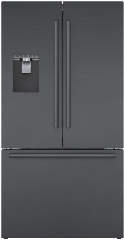 36 Inch 500 36"" Counter Depth French Door Refrigerator - Bosch B36CD50SNB