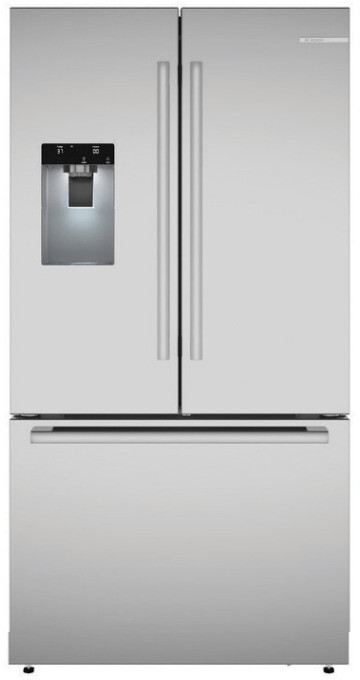 Bosch B36CD52SNS 36 Inch 500 Series Counter-Depth French Door Refrigerator with 21.6 cu. ft. Storage Capacity, LED Lighting, UltraClarityPro Water Filter, Multi-Airflow (Stainless Steel)