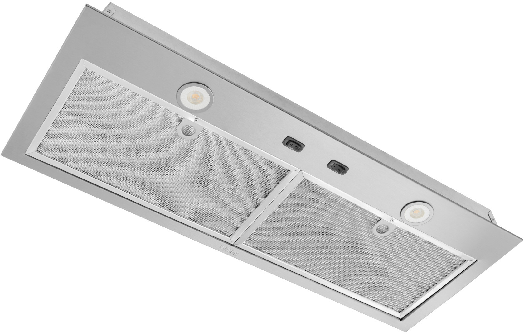 Broan BBN1243SS 24 inch Built-In Power Pack Insert with 300 CFM, Easy Install System, LED Lighting and Aluminum Mesh Filter in Stainless Steel