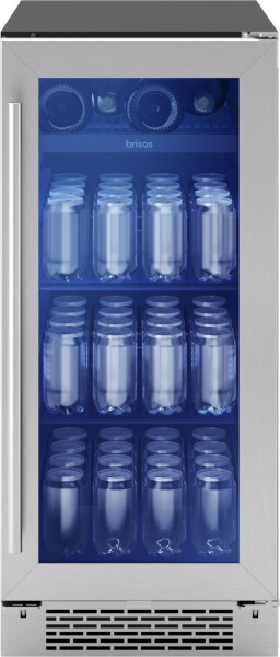 Zephyr Brisas 15 In. 4-Bottle And 64-Can Single Zone Beverage Cooler | Fridge.com