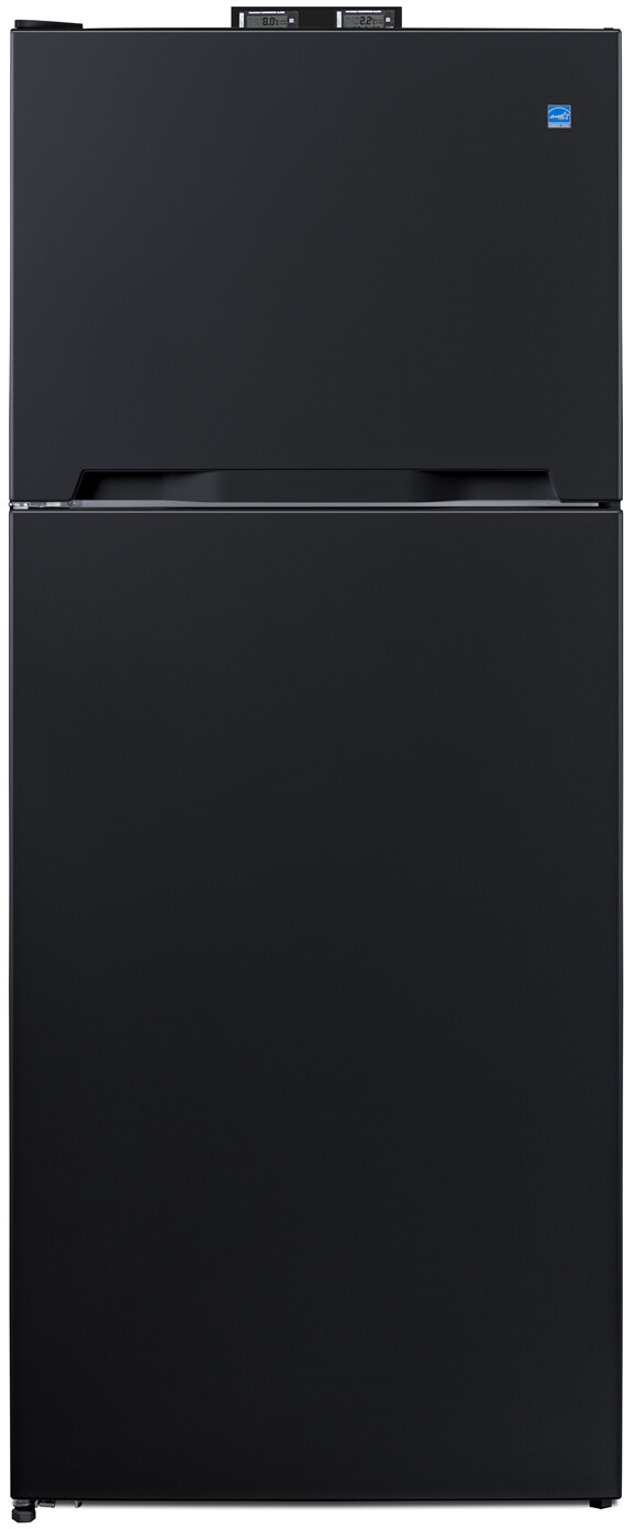 Summit BKRF152BLHD 14.3 cu ft Compact Refrigerator w/ Solid Doors - Black, 115v