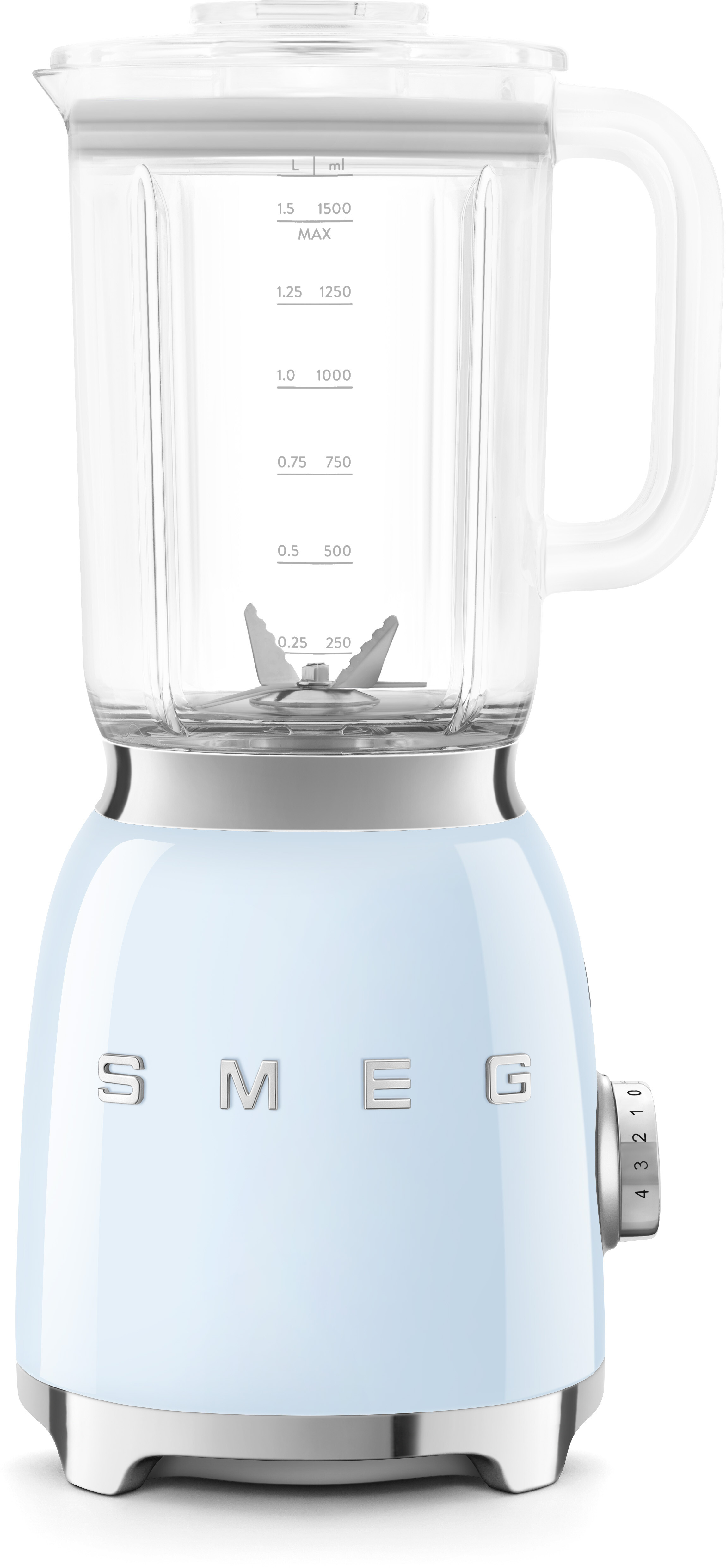 Smeg 50's Retro Style Aesthetic Blender - Pastel Blue