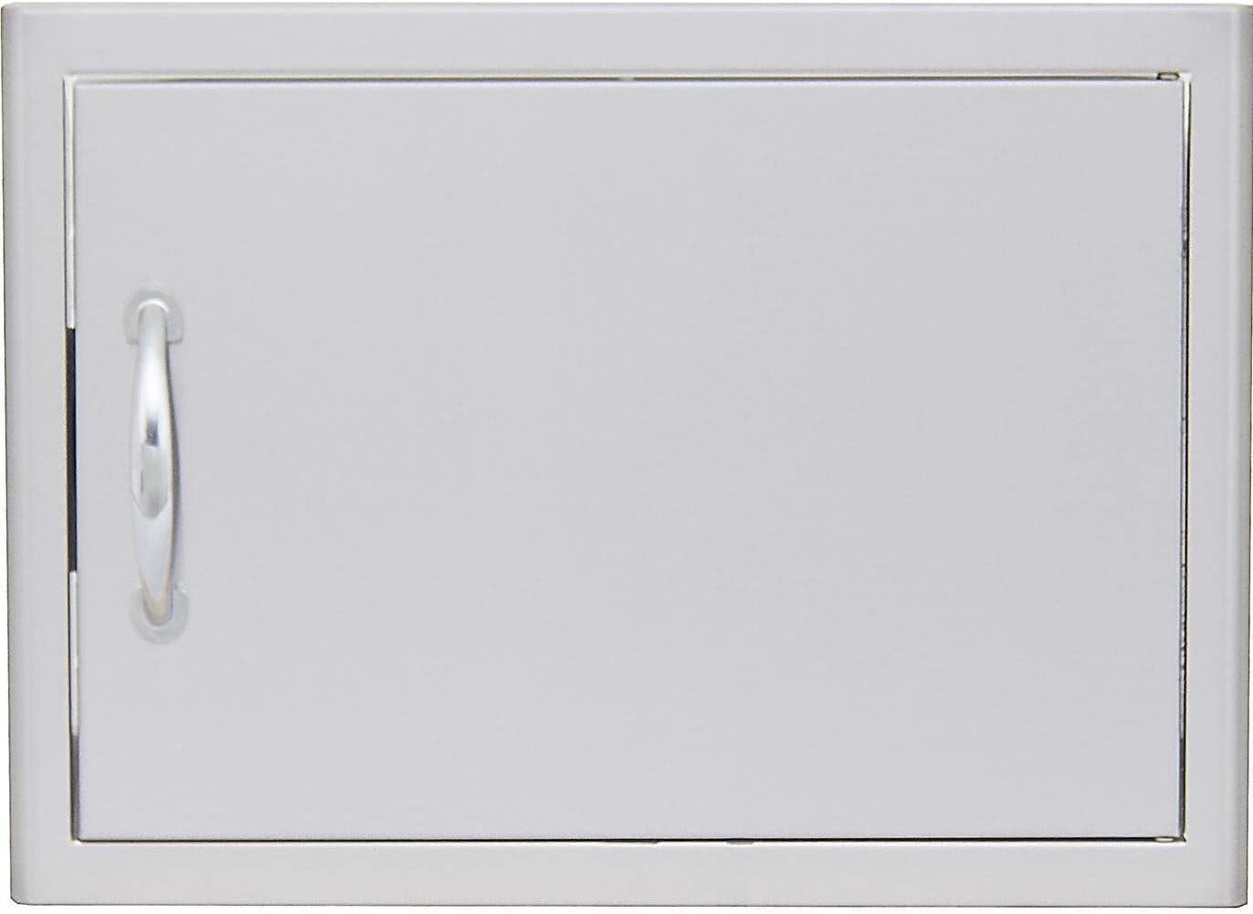 Blaze BLZSH2417RSC 28 inch Horizontal Single Access Door with Soft-Close Hinges and Rounded Bevel Design, in Stainless Steel
