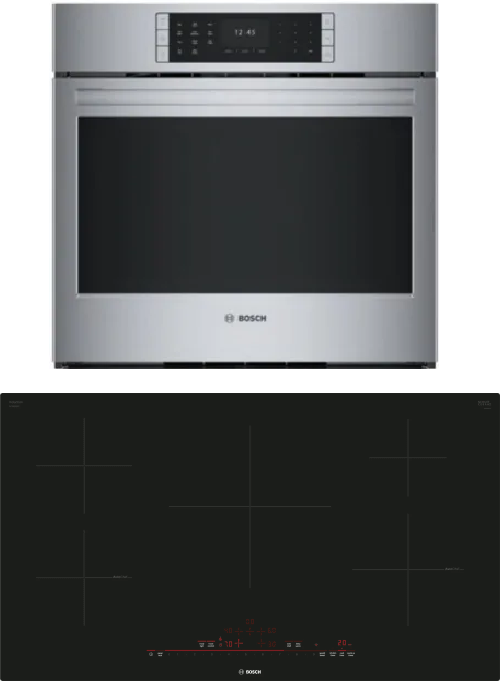 Bosch - 800 Series Built-In Electric Induction Cooktop with 5 elements and Wifi, Frameless