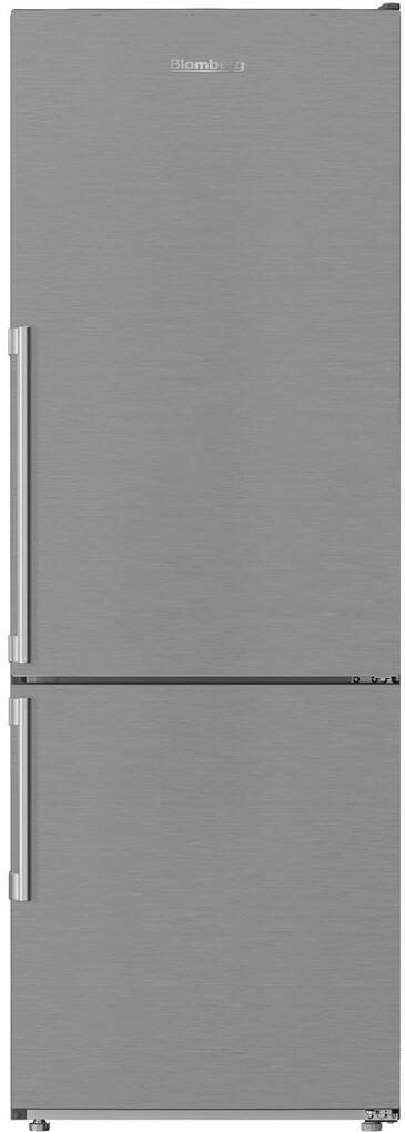 Blomberg BRFB1046SS 24 inch Counter-Depth Bottom Freezer Refrigerator with 11.22 cu. ft. Capacity, Duo Cycle Cooling, in Fingerprint-Free Stainless