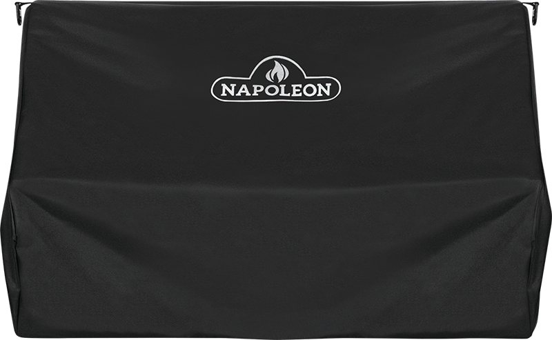 Napoleon 61666 PRO Built-in Grill Cover, Superior Fabric Fade Resistance, UV Inhibitors, Water Resistant Fabric, in Black