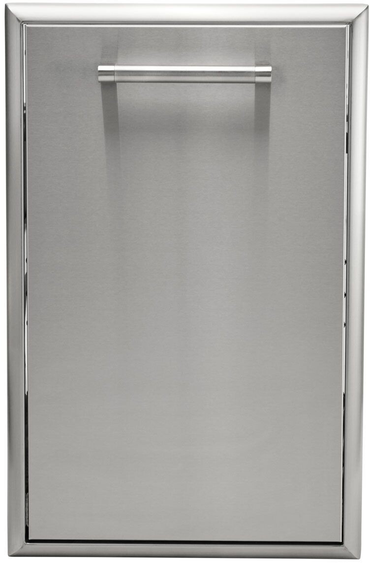 Coyote C3FBTRC 18 inch Front To Back Trash Recycle Combo in Stainless Steel