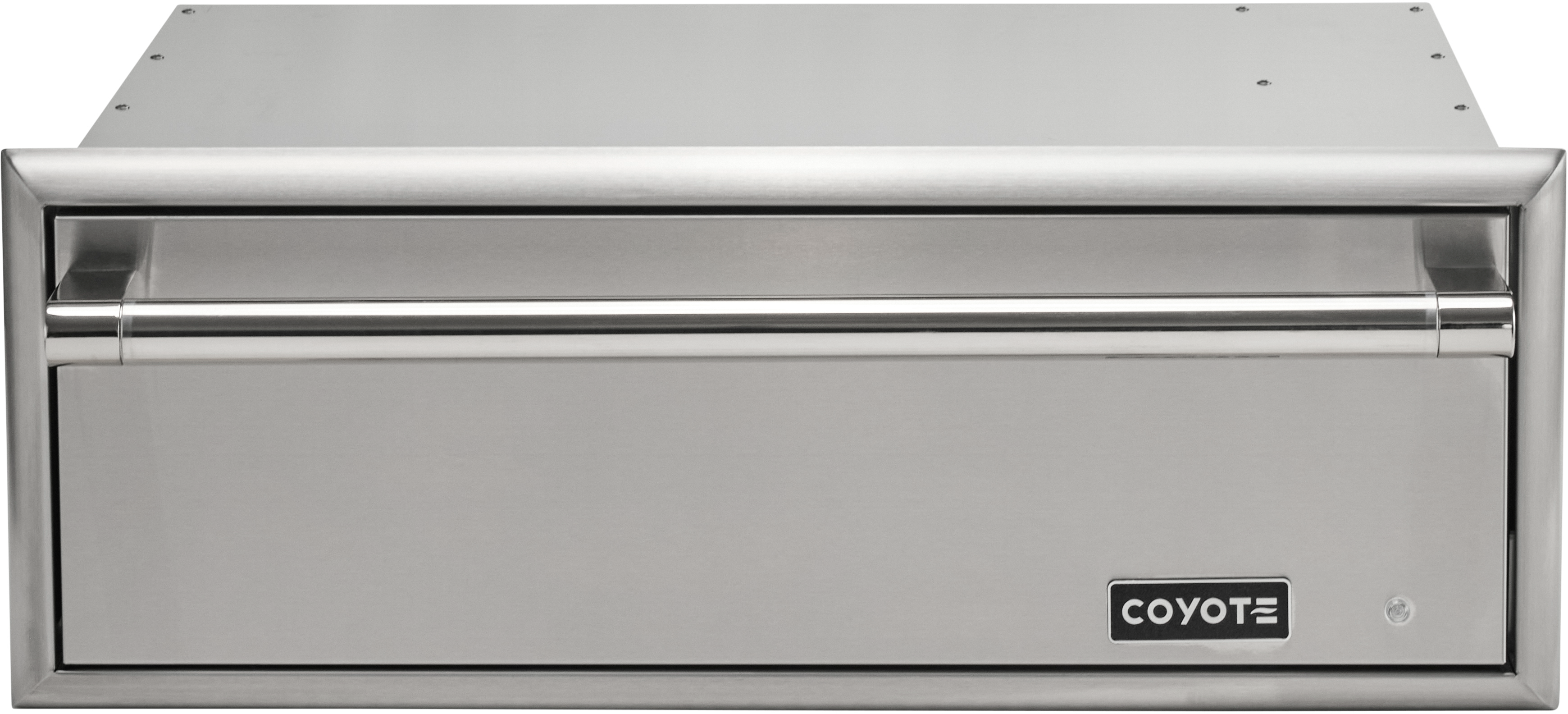 Coyote C3WD 30 inch Warming Drawer with 400 Watts Variable Electric Heating Element in Stainless Steel