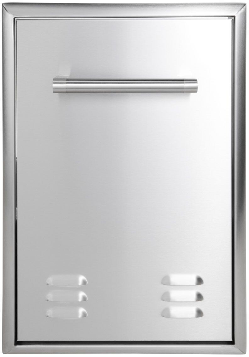 Coyote C3POD 18 Inch Pull Out Trash Bin and Propane Tank Drawer in Stainless Steel