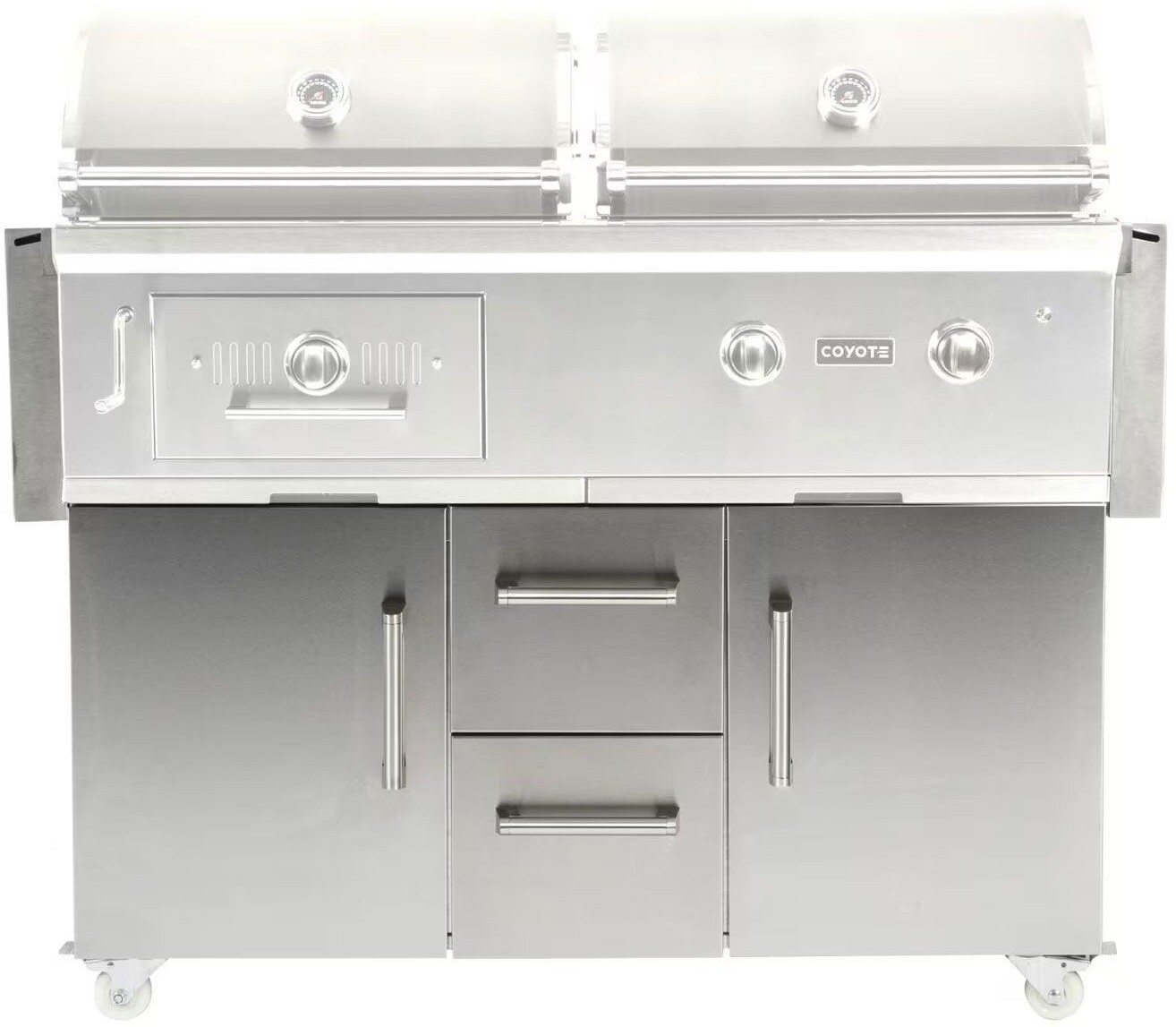 Coyote C3HY50CT Cart for 50 inch Hybrid or Combo Grill