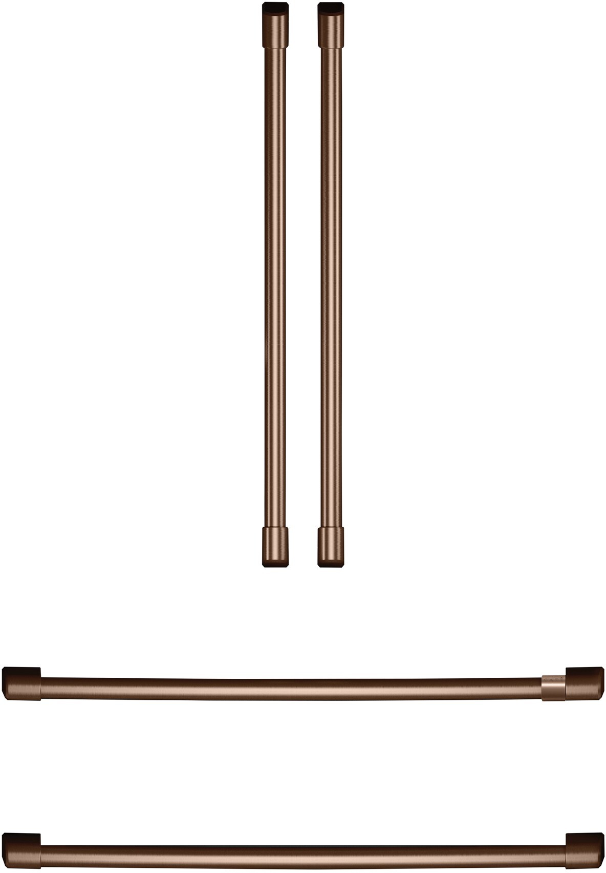 Cafe CAFÉ™ Refrigeration Handle Kit - Brushed Copper | CXQB4H4PNCU