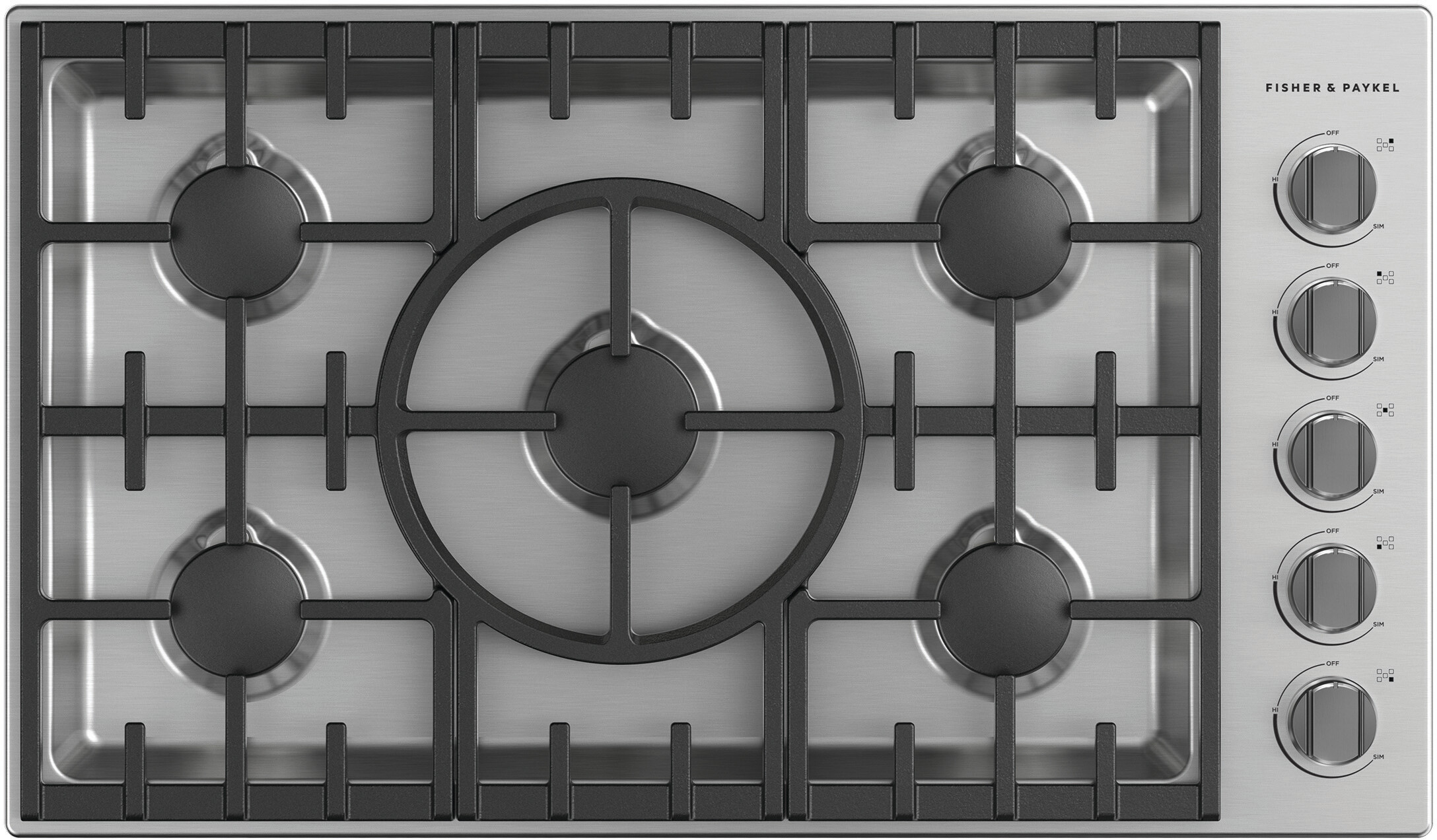 Fisher & Paykel Series 7 Professional Liquid Propane Drop-In Cooktop