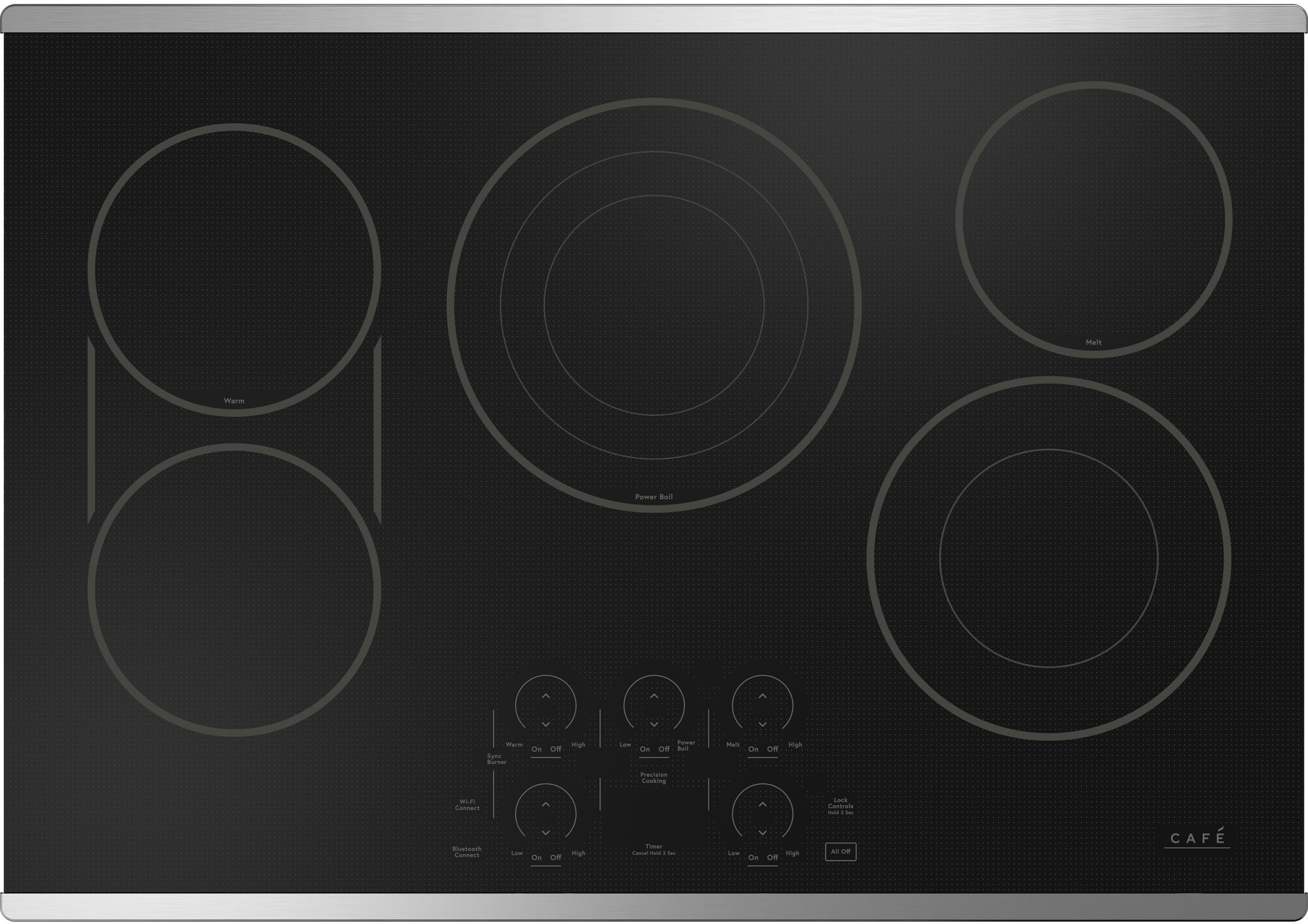 30"" Electric Drop-In Cooktop - Cafe CEP90302TSS