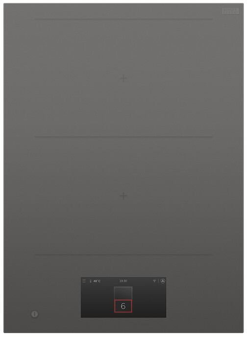 Fisher & Paykel CI152DTTG1 15" Series 11 2 Zone Induction Cooktop with 6" Touchscreen and Grey Finish