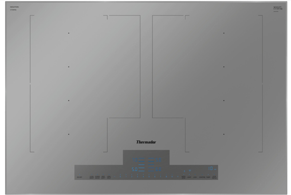 Masterpiece 30"" Induction Frameless Cooktop - Thermador CIT30FBG