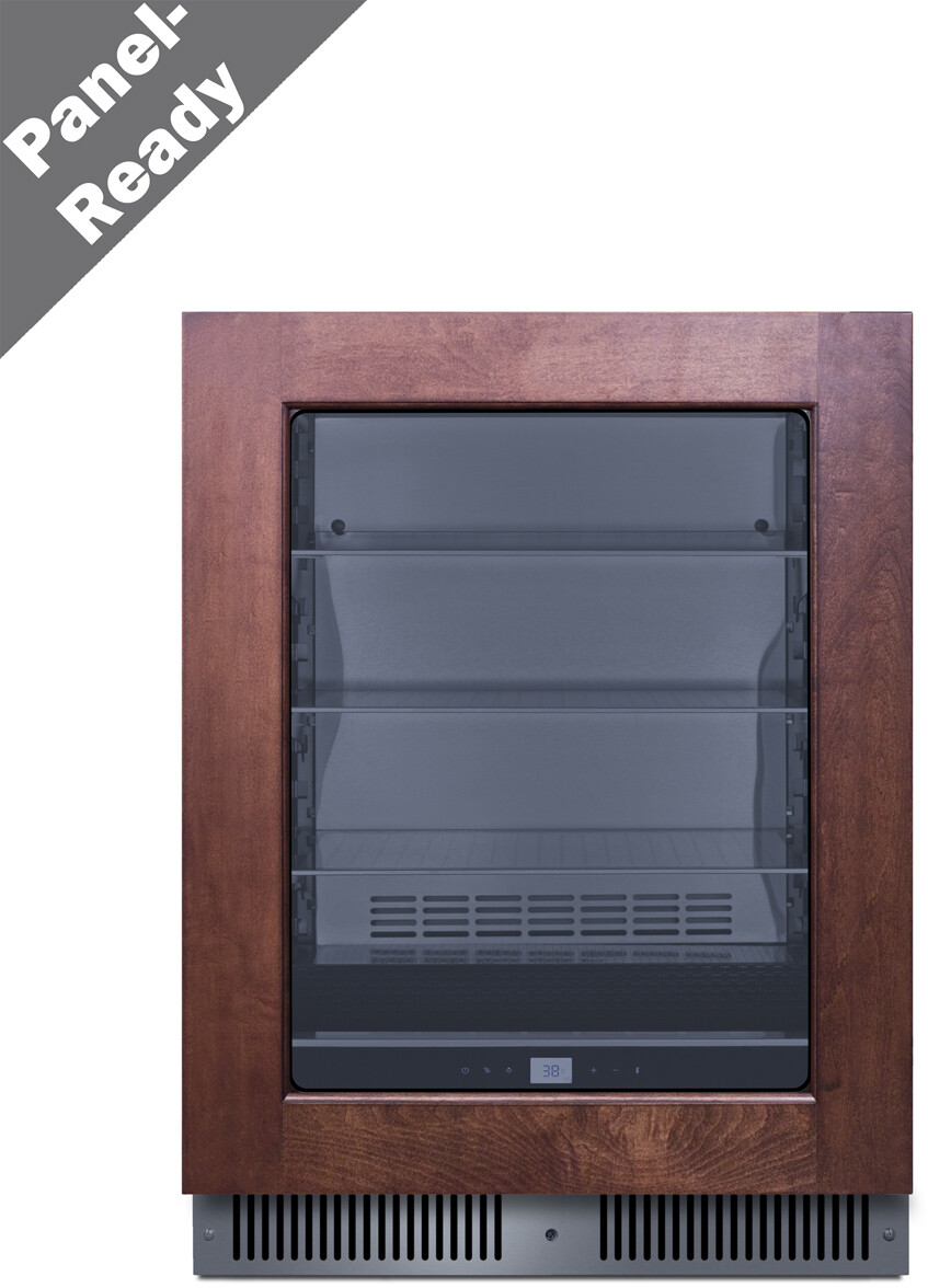 Summit Appliance 24" Wide Built-In Panel Ready Beverage Center (Panel Not Included) — FIN-0006832 | Fridge.com