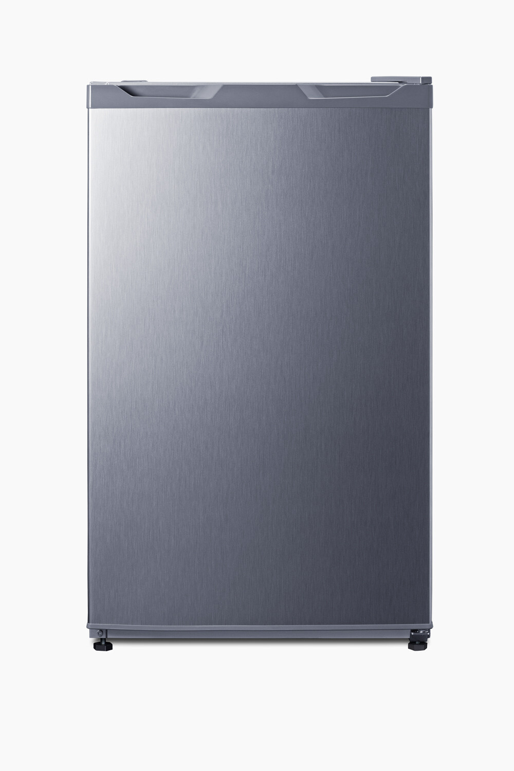 Summit CM42PL 19" Wide Refrigerator-Freezer - 3.1 Cu.Ft. Storage Capacity, LED Lighting, Manual Defrost, Stainless Steel Look
