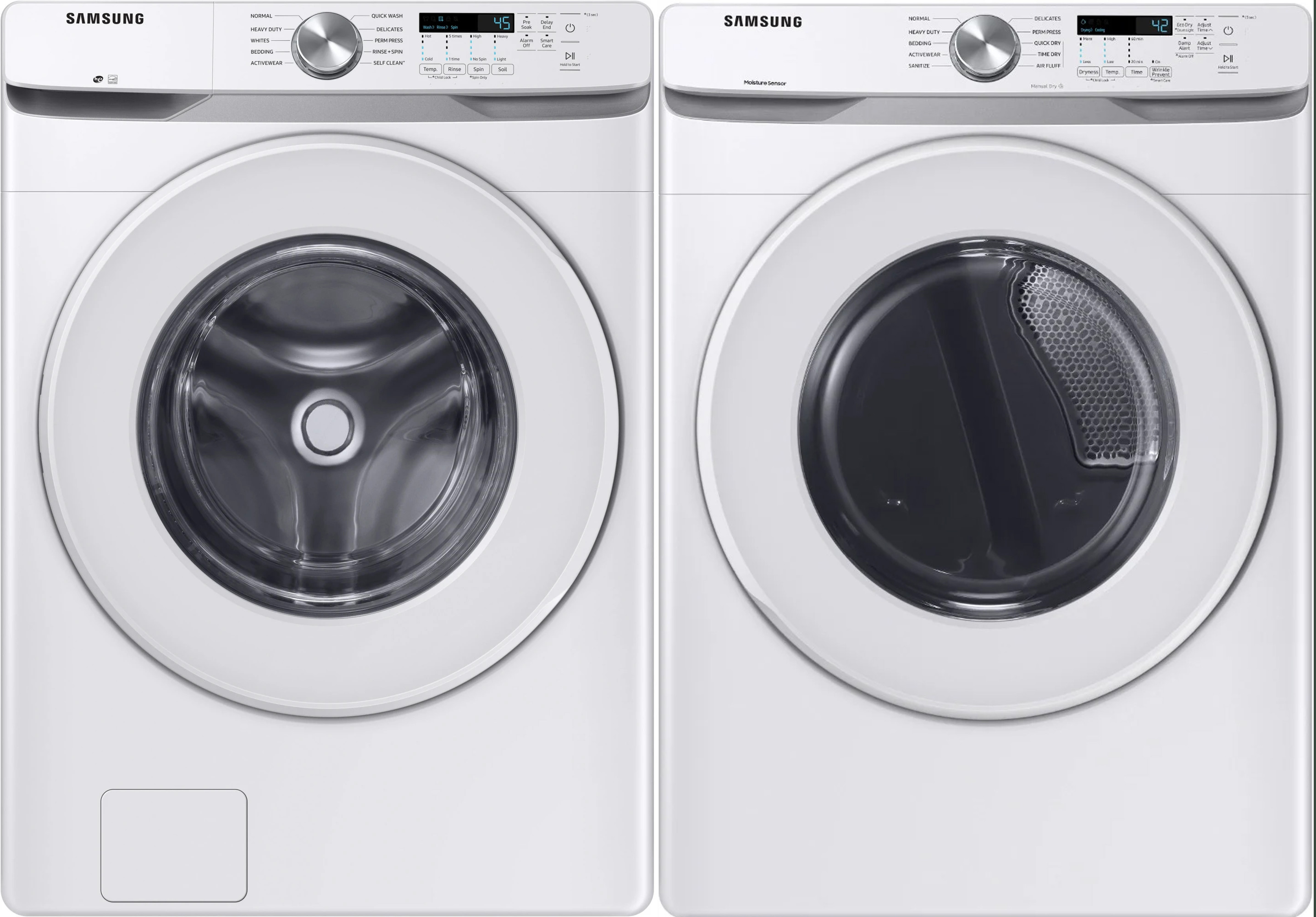 Samsung Front Load Washer & Dryer Set SAWADREW60002