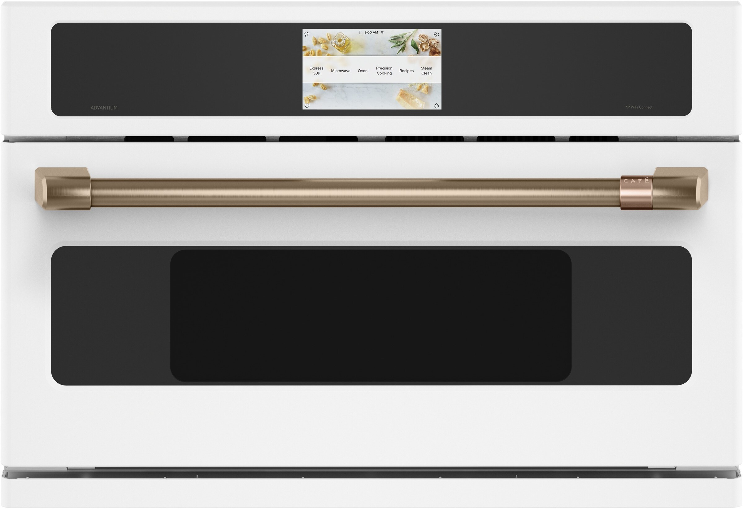 Cafe CSB913P4VW2 30" Smart Five In One Oven With 120V Advantium Technology - Convection, Microwave, Toaster Oven, Warming/Proofing, Precision Cook,