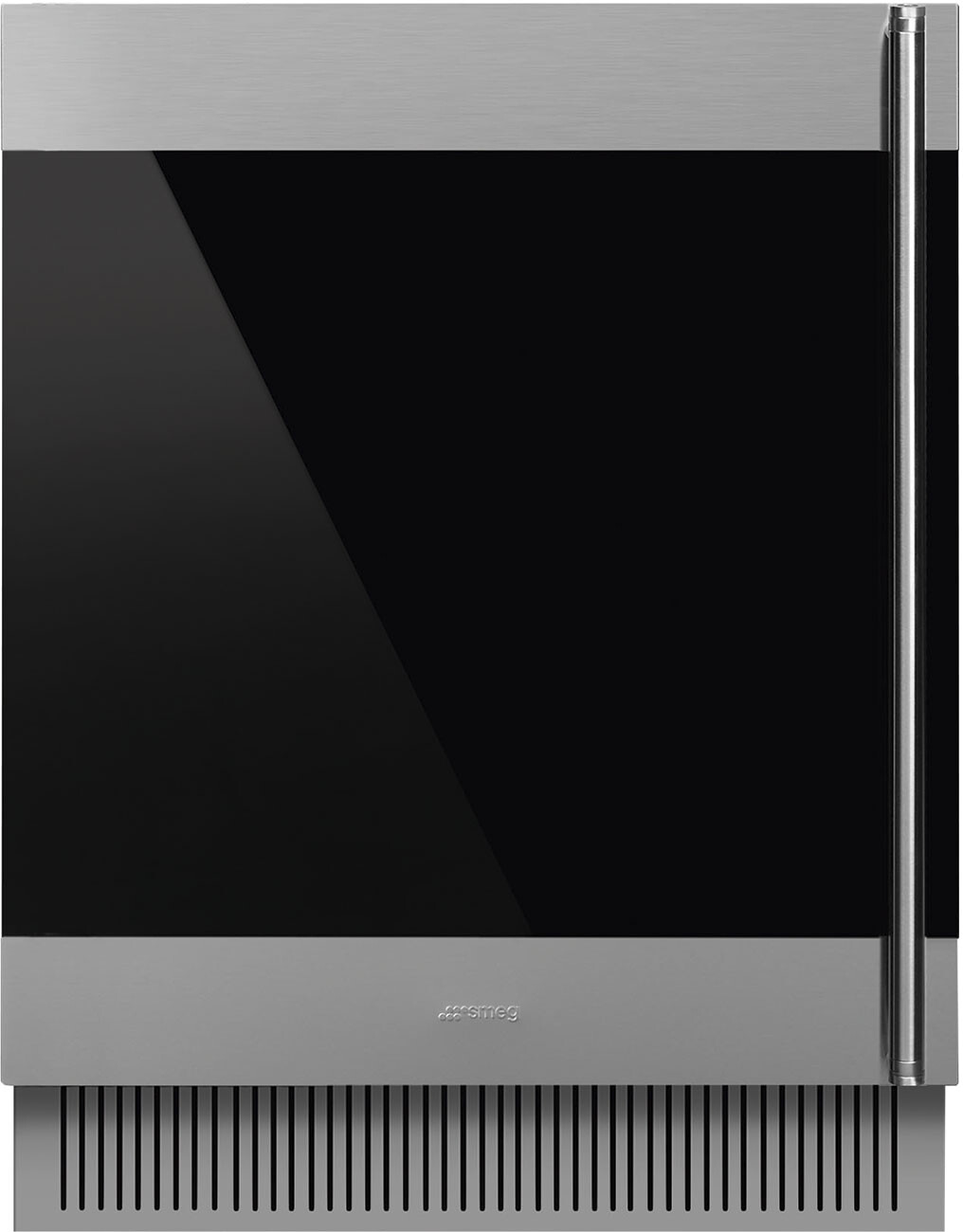 Smeg CVIU338LX1 Classic 24-inch Undercounter Dual Zone Wine Cooler with 38 Bottles Storage Capacity, Automatic Defrost, Charcoal Air Filter, LED Lights, in Stainless Steel (Left Hinge)