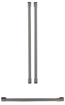 Cafe CXMA3H3PNBT Refrigeration Handle Kit (Refrigerator Not Included) (Brushed Black)